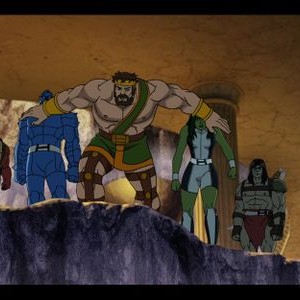 Marvel's Hulk and the Agents of S.M.A.S.H., Clancy Brown (L), Townsend Coleman (C), Ben Diskin (R), 'The Tale of Hercules', Season 2, Ep. #16, ©DISNEYXD