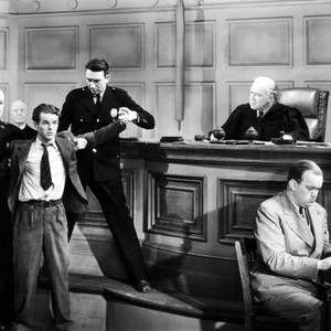 STRANGER ON THE THIRD FLOOR, Harry C. Bradley (far back left) Elisha Cook Jr. (left), Oscar O'Shea (off center right), 1940