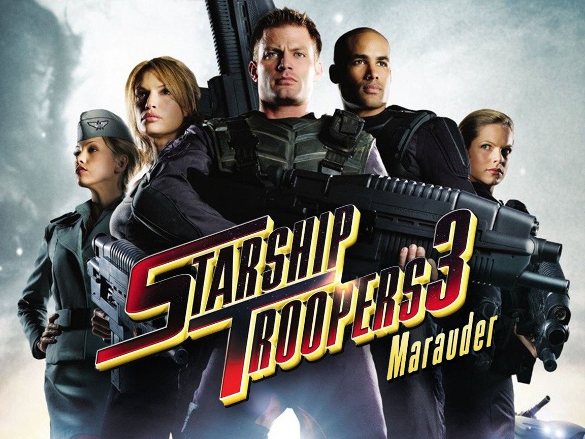 starship troopers 3 movie poster