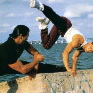 ONLY THE STRONG, from left: Paco Prieto, Mark Dacascos, 1993, TM & Copyright © 20th Century Fox Film Corp.
