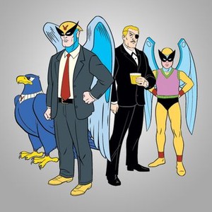Avenger, Harvey Birdman, Phil Ken Sebben and Peanut (from left)
