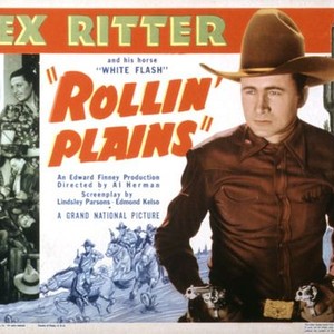 ROLLIN' PLAINS, Tex Ritter, Harriet Bennett, 1938