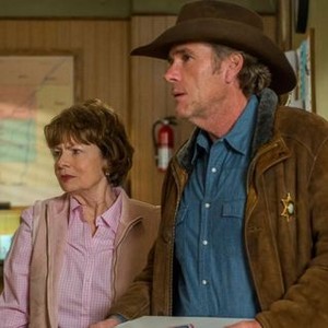 Longmire, Louanne Stephens (L), Robert Taylor (R), 06/03/2012, ©AETV