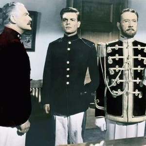 STARS AND STRIPES FOREVER, from left, Roy Roberts, Robert Wagner, Clifton Webb, 1952, (c) 20th Century Fox, TM & Copyright