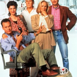 THE PAPER, Michael Keaton, Marisa Tomei, Robert Duvall, Glenn Close, Randy Quaid, 1994, (c) Universal