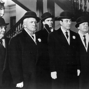 LAST HURRAH, Edward Brophy, Spencer Tracy, Jeffrey Hunter, Ricardo Cortez, Pat O'Brien, 1958