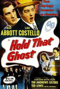 Hold That Ghost poster