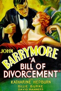 A Bill of Divorcement poster