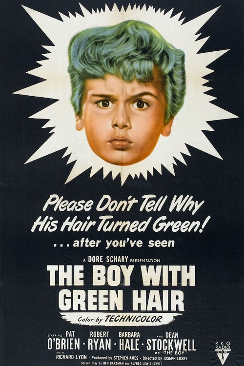 The Boy With Green Hair poster