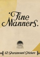 Fine Manners poster image