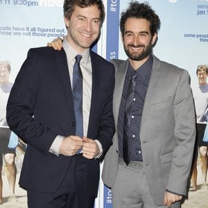 Jay Duplass, Mark Duplass at arrivals for TOGETHERNESS Premiere on HBO, Avalon Hollywood, Los Angeles, CA January 6, 2015. Photo By: Emiley Schweich/Everett Collection