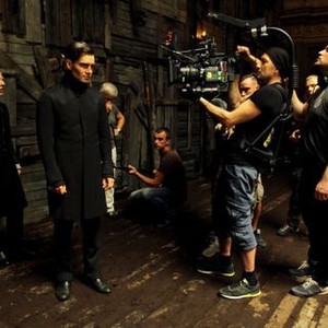 THE DUELIST, (aka DUELYANT), Pyotr Fyodorov, director Aleksey Mizgirev, cinematographer Maxim Osadchiy, on set, 2016. © Columbia Pictures