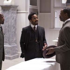 The Knick, Ntare Mwine (L), André Holland (C), Colman Domingo (R), 'There Are Rules', Season 2, Ep. #6, 11/20/2015, ©HBOMR