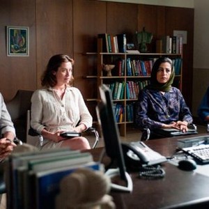 THE OTHER SON, (aka LE FILS DE L'AUTRE), from left: Pascal Elbe, Emmanuelle Devos, Areen Omari, Khalifa Natour, 2012. ©Cohen Media Group