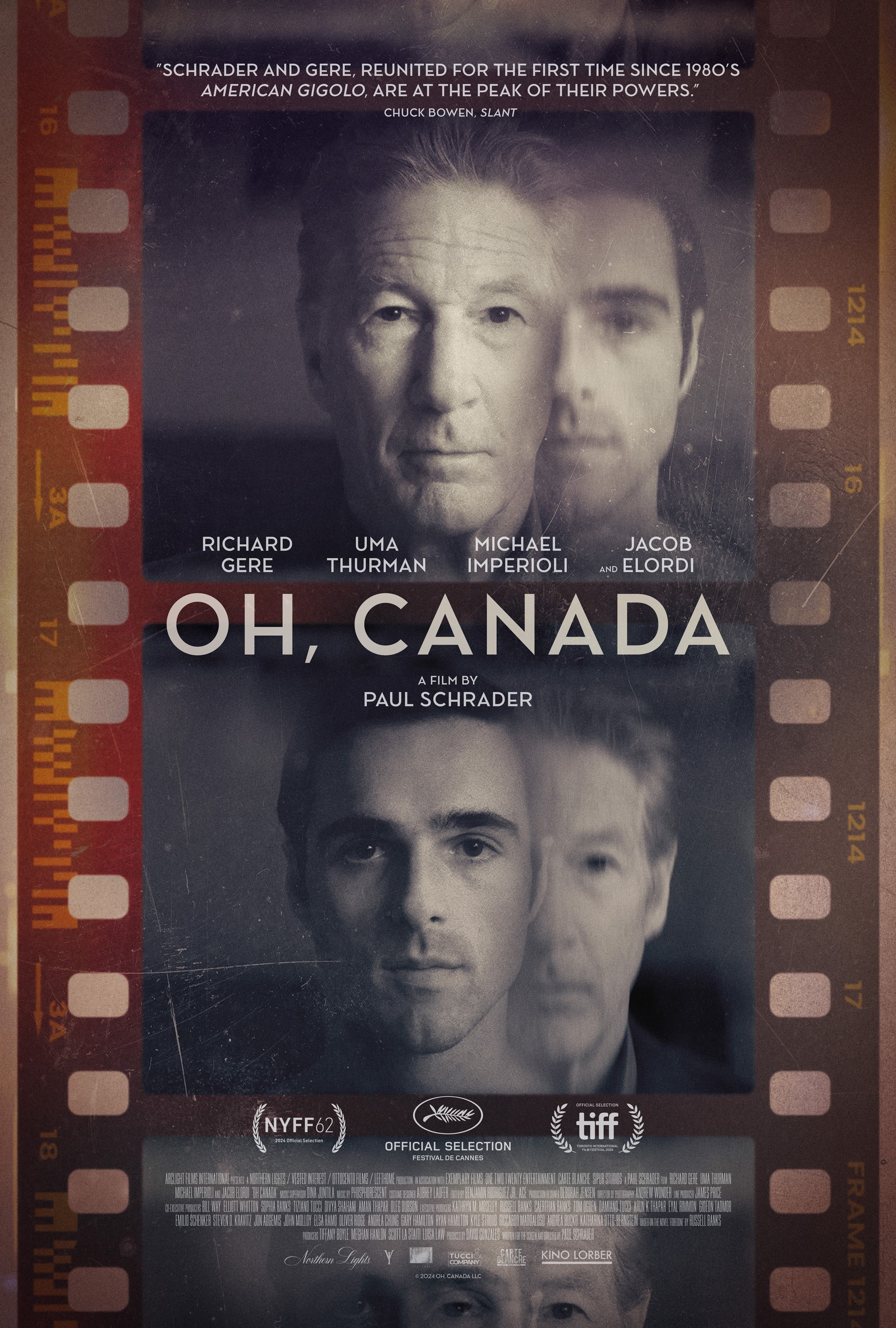 Oh Canada - Trailers & Videos | Rotten Tomatoes
