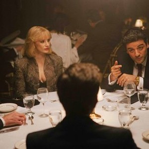 A MOST VIOLENT YEAR, from left: Jessica Chastain, Oscar Isaac, 2014. ph: Atsushi Nishijima/©A24