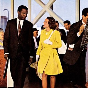GUESS WHO'S COMING TO DINNER, Sidney Poitier, Katharine Houghton, 1967