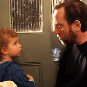 (L-R) Kitty Blue as child and Michael Smiley as Pringle in "Down Terrace." photo 20