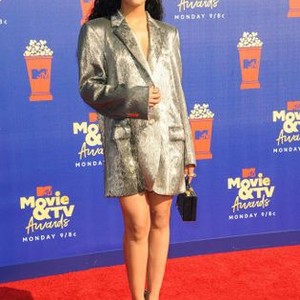 Tessa Thompson at arrivals for 2019 MTV Movie and TV Awards, Barker Hangar, Los Angeles, CA June 15, 2019. Photo By: Elizabeth Goodenough/Everett Collection