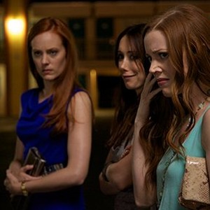 (L-R) Samantha Colburn as Leslie, Eddie Ritchard as Zoe and Desiree Hall as Claire in "Best Night Ever." photo 13