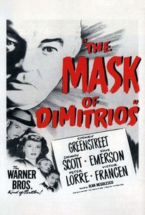 Poster for The Mask of Dimitrios