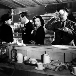 SIDEWALKS OF LONDON, (aka ST. MARTIN'S LANE), left from second left: Rex Harrison, Vivien Leigh, Charles Laughton, 1938