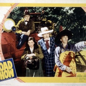 ROAD SHOW, Adolphe Menjou, Patsy Kelly, Charles Butterworth, 1941