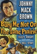 Bury Me Not on the Lone Prairie poster image