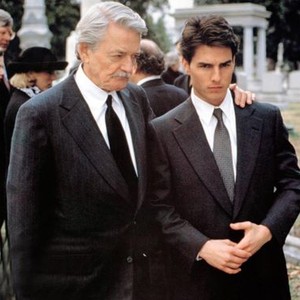 THE FIRM, from left: Hal Holbrook,  Tom Cruise, 1993. ©Paramount Pictures