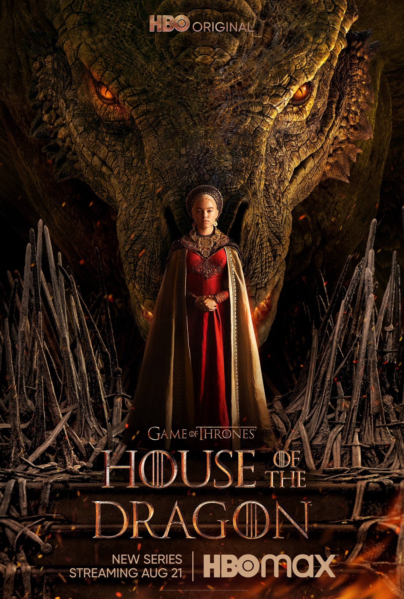 House of the Dragon (Season 1) WEB-DL [Hindi (HQ Dub) & English] 1080p 720p & 480p x264 HD [ALL Episodes] | HBO Series