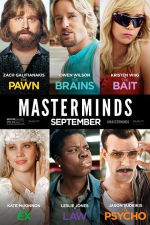 Masterminds poster
