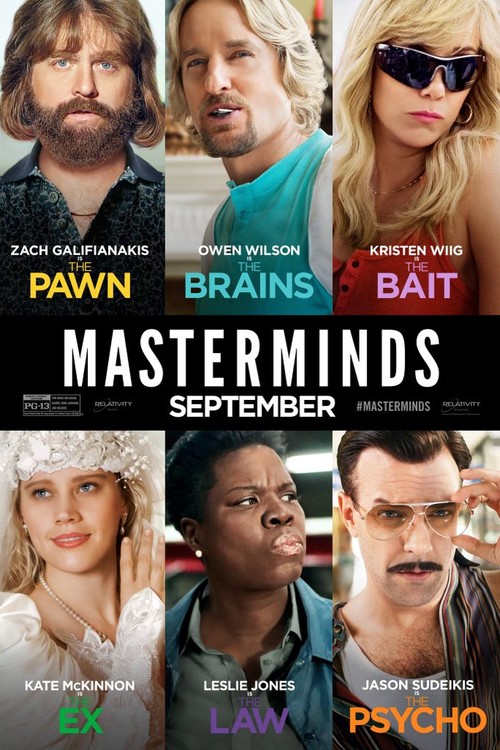 Masterminds poster