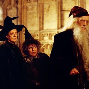 HARRY POTTER AND THE CHAMBER OF SECRETS, Maggie Smith, Miriam Margolyes, Richard Harris, 2002, (c) Warner Brothers