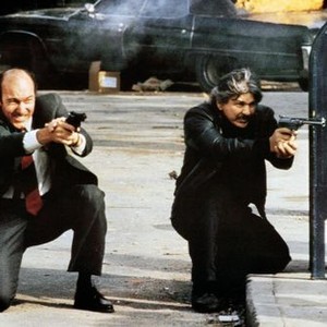 DEATH WISH 3, from left: Ed Lauter, Charles Bronson, 1985. ©Cannon Films