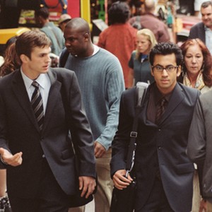 (L-R) Ashton Kutcher as Oliver Martin and Kal Penn as Jeeter in "A Lot Like Love." photo 13
