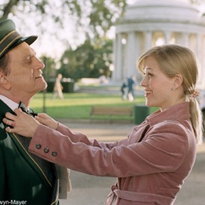 REESE WITHERSPOON and BOB NEWHART (left) star as Elle Woods and Sid Post in MGM Pictures' comedy LEGALLY BLONDE 2: RED, WHITE AND BLONDE. photo 7