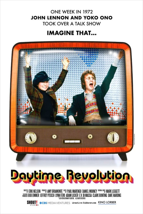 For one extraordinary week beginning on February 14th, 1972, the Revolution WAS televised. Daytime Revolution takes us back in time to the week that John Lennon and Yoko Ono descended upon a Philadelphia broadcasting studio to co-host the iconic Mike Douglas Show, at the time the most popular show on daytime television with an audience o...