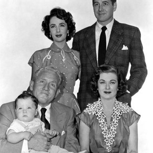 FATHER'S LITTLE DIVIDEND, Spencer Tracy, Elizabeth Taylor, Don Taylor, Joan Bennett, 1951