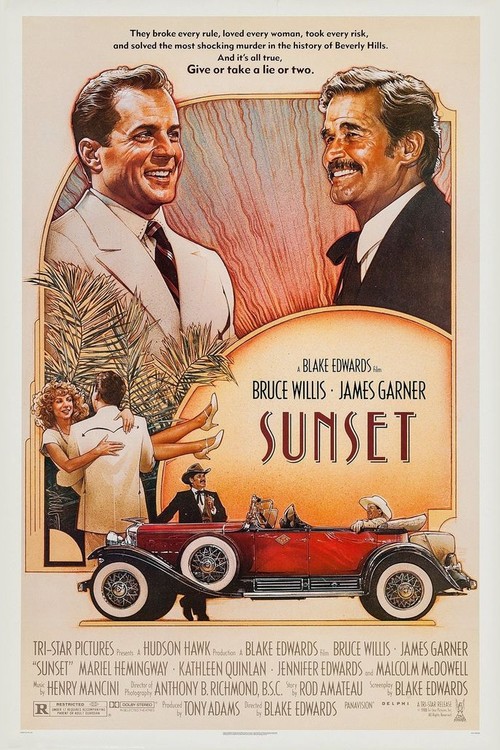 Sunset poster