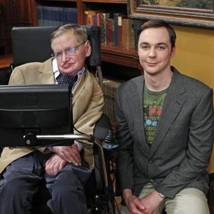 The Big Bang Theory, Stephen Hawking (L), Jim Parsons (R), 09/24/2007, ©CBS
