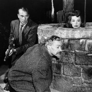 CLOAK AND DAGGER, Gary Cooper, Vladimir Sokoloff, Lilli Palmer, 1946