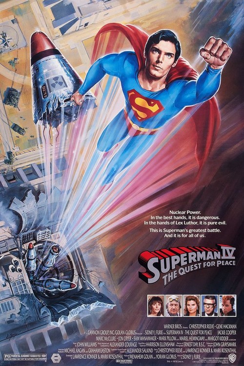 Superman IV: The Quest for Peace poster