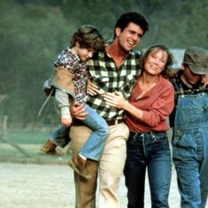 THE RIVER, Becky Jo Lynch, Mel Gibson, Sissy Spacek, Shane Bailey, 1984