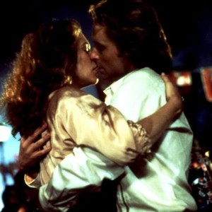 ROMANCING THE STONE, Kathleen Turner, Michael Douglas, 1984