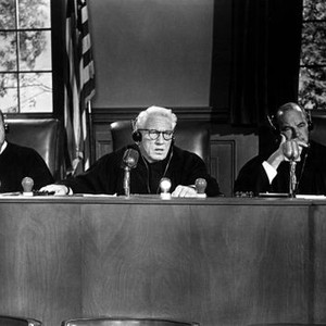 JUDGMENT AT NUREMBERG, Spencer Tracy, Ray Teal, 1961