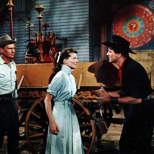 THE RAINMAKER, Wendell Corey, Katharine Hepburn, Burt Lancaster, 1956