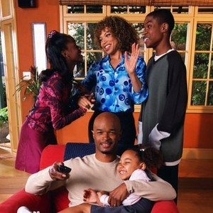 Jazz Raycole, Tisha Campbell-Martin and George O. Gore II (top row, from left); Damon Wayans and Parker McKenna Posey (sitting)