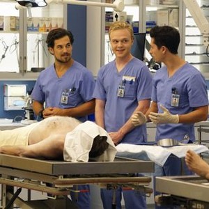 Grey's Anatomy, Giacomo Gianniotti (L), Joe Adler (R), 'Sledgehammer', Season 12, Ep. #1, 09/24/2015, ©ABC