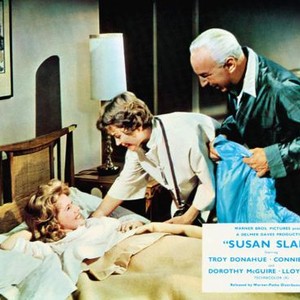 SUSAN SLADE, from left: Connie Stevens, Dorothy McGuire, Lloyd Nolan, 1961