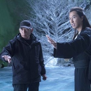 CROUCHING TIGER, HIDDEN DRAGON: SWORD OF DESTINY, from left: director YUEN Woo-Ping, Donnie YEN, on set, 2016. ph: Rico Torres/© The Weinstein Company